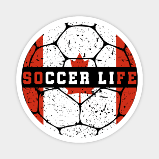 Canada Soccer Magnet